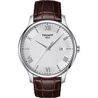 orologio solo tempo uomo Tissot T-Classic Tradition T0636101603800