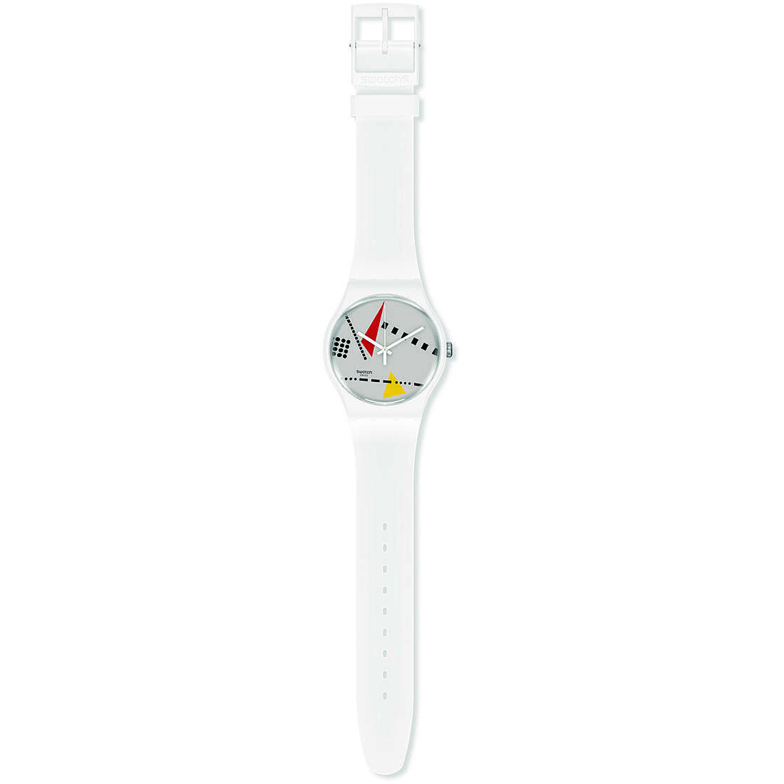 orologio Swatch Bioceramic Bianco 1984 SO31W106