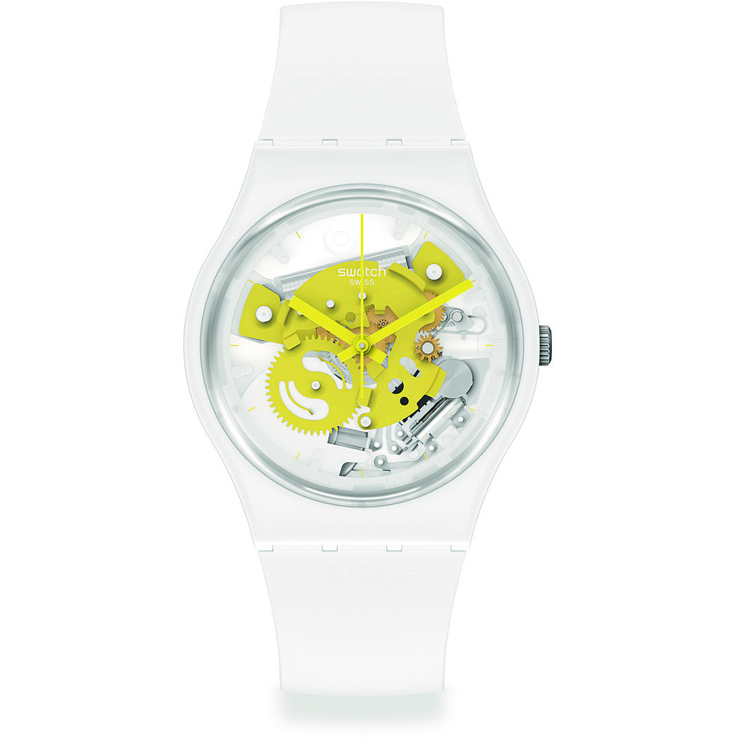 orologio Swatch Bioceramic Bianco New Gent & Gent Bioceramic SO31W105