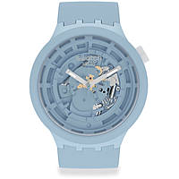 orologio Swatch Bioceramic Blu Big Bold SB03N100