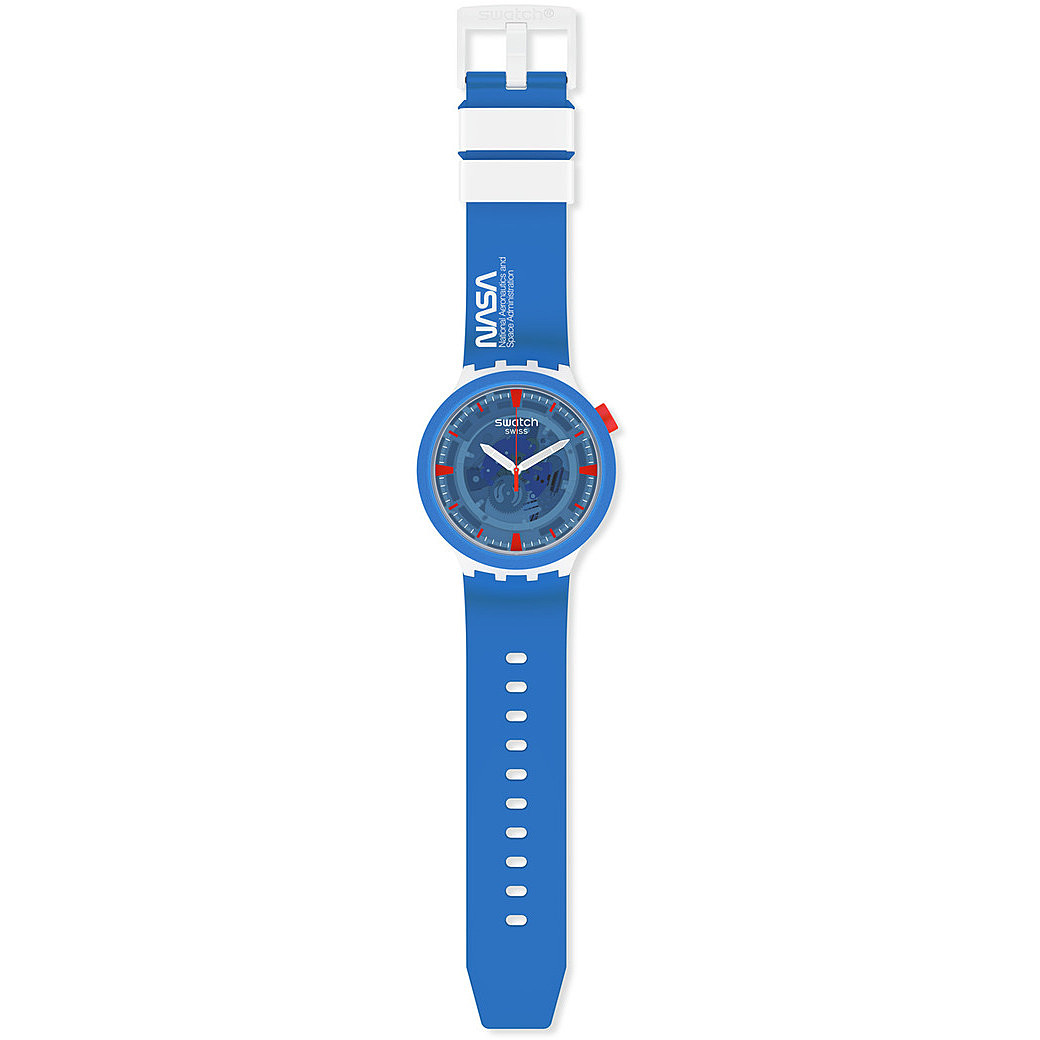 orologio Swatch Bioceramic Blu The Space SB03Z100