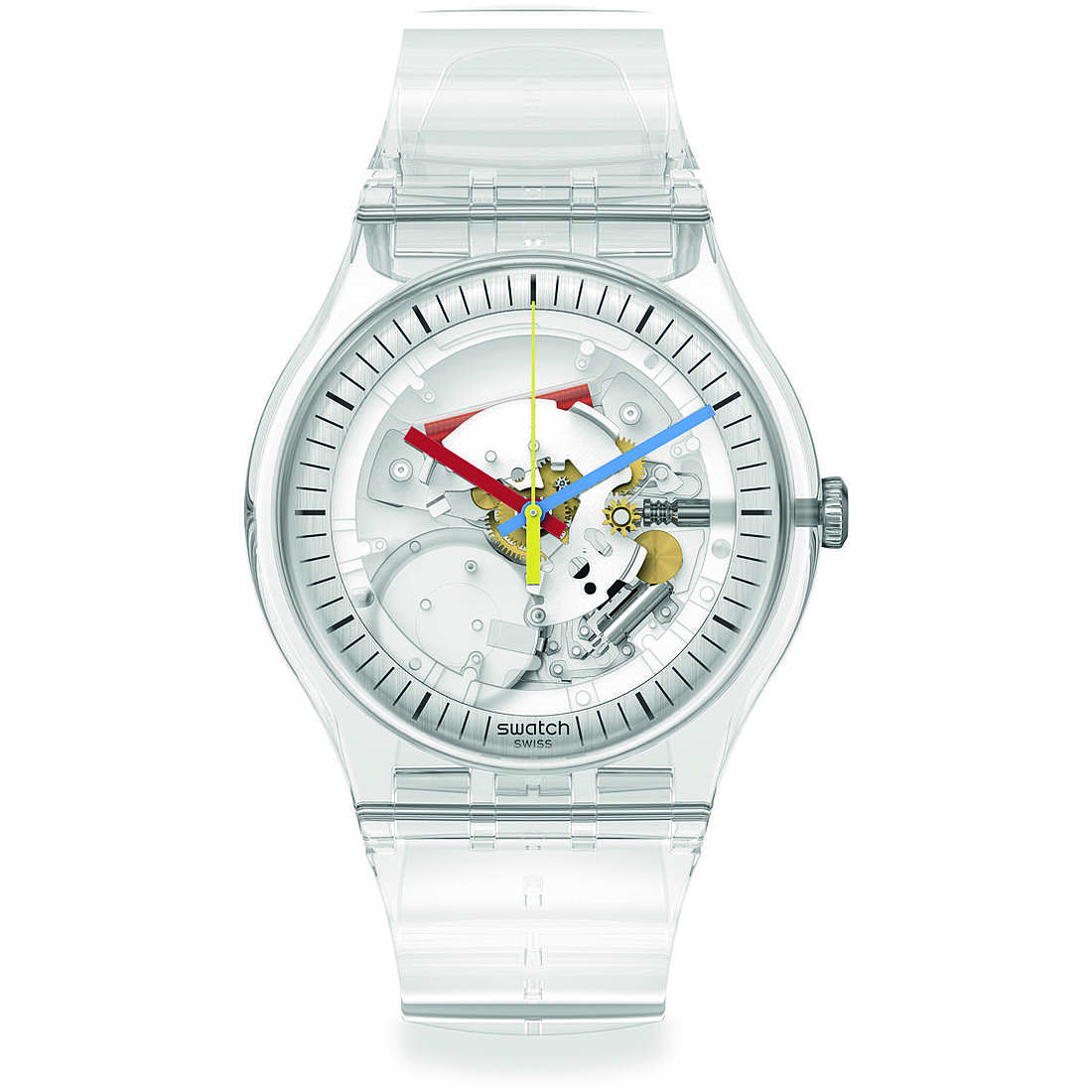 orologio Swatch Clear trasparente SO29K100-S06