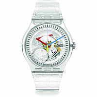 orologio Swatch Clear trasparente SO29K100