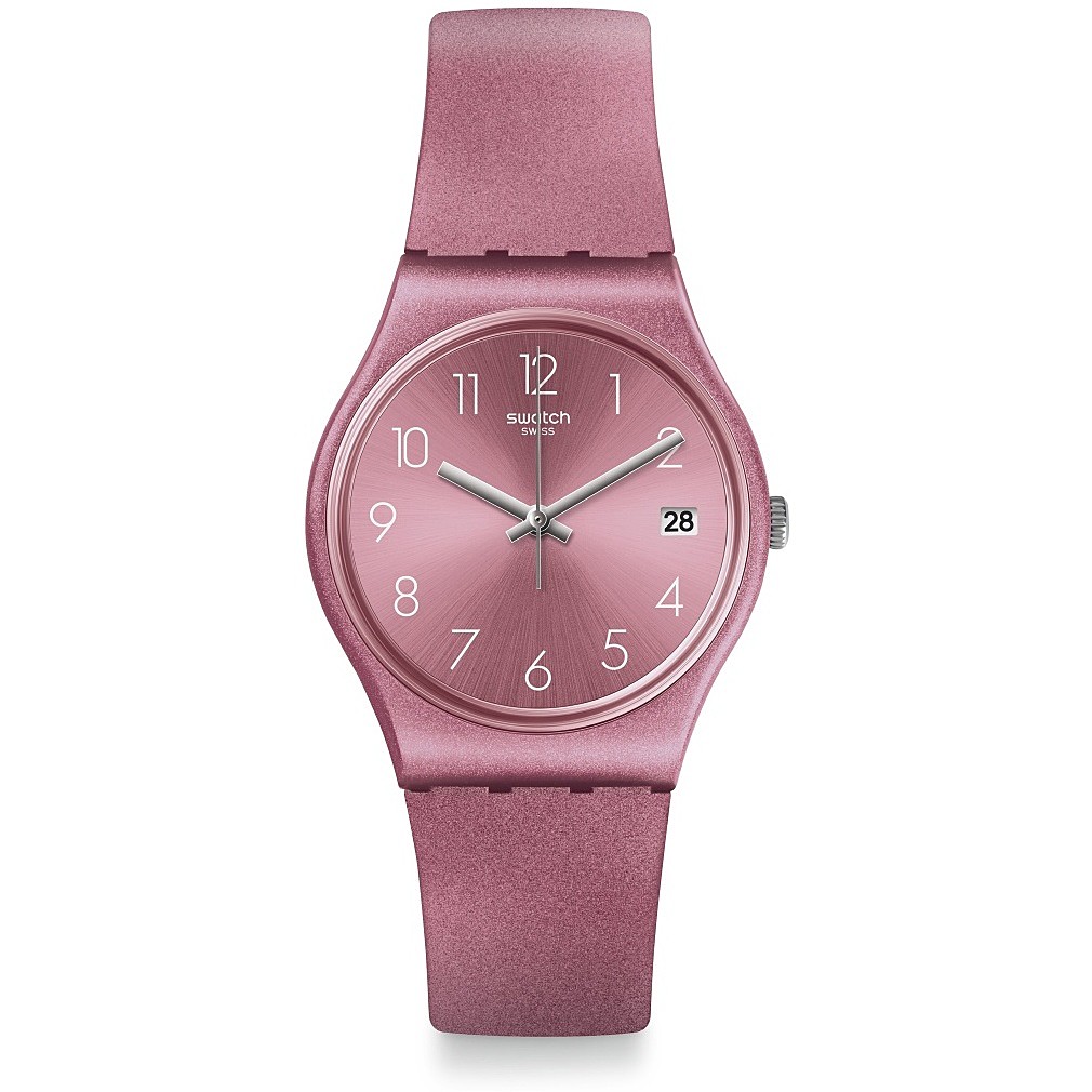 orologio Swatch rosa solo tempo Core Refresh GP404