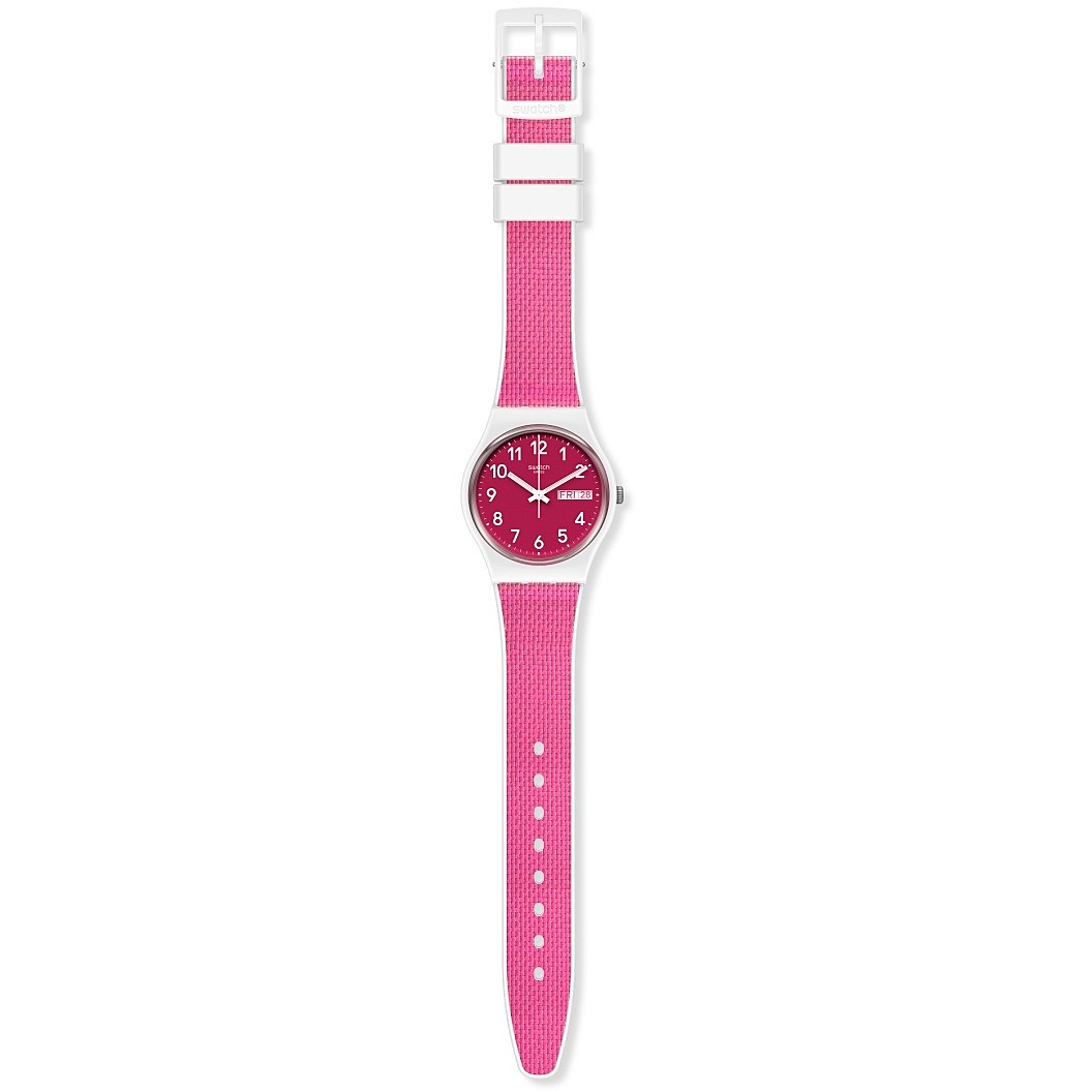 orologio Swatch rosa solo tempo Essentials GW713