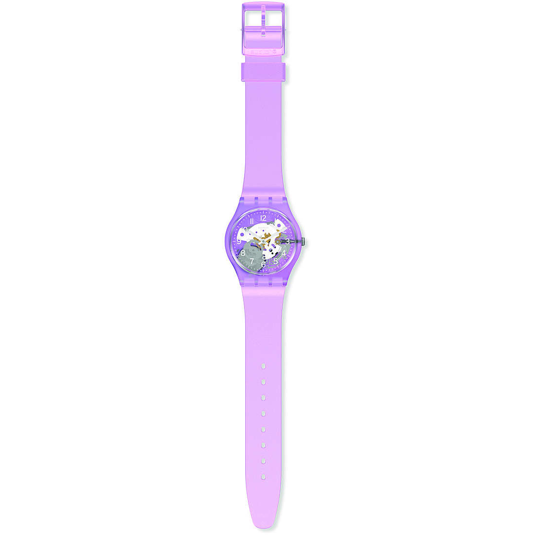 orologio Swatch rosa solo tempo Monthly Drops GV136