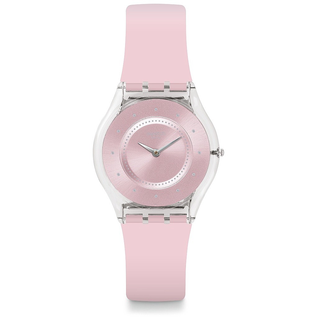 orologio Swatch rosa solo tempo SFE111