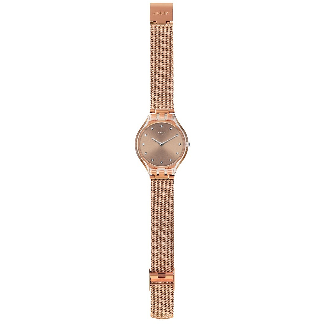 orologio Swatch rosa solo tempo Skin SVOK107M