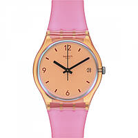 orologio Swatch rosa solo tempo SO28O401