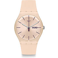orologio Swatch rosa solo tempo SUOT700
