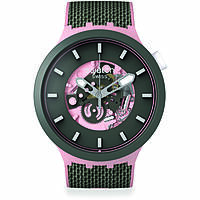 orologio Swatch rosa solo tempo The January Collection SB05P100