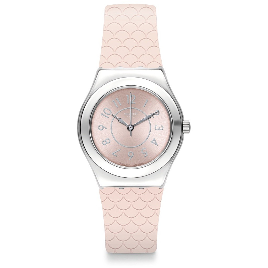 orologio Swatch rosa solo tempo YLZ101