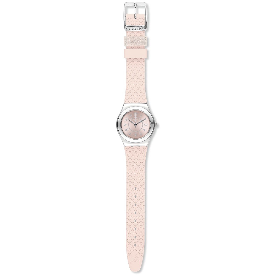 orologio Swatch rosa solo tempo YLZ101