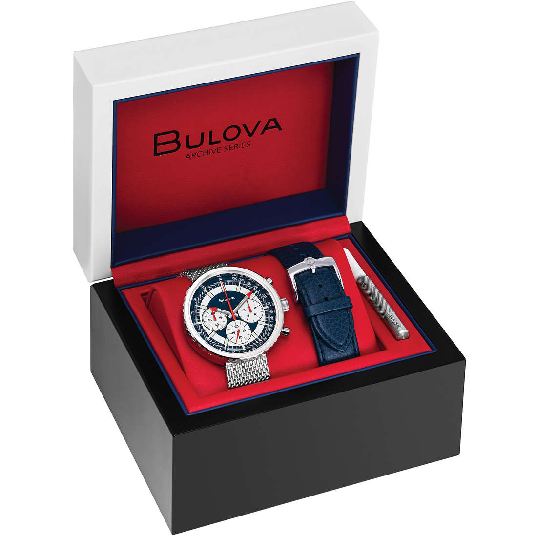 orologio uomo Bulova cronografo Chronograph C Boxed Set 96K101
