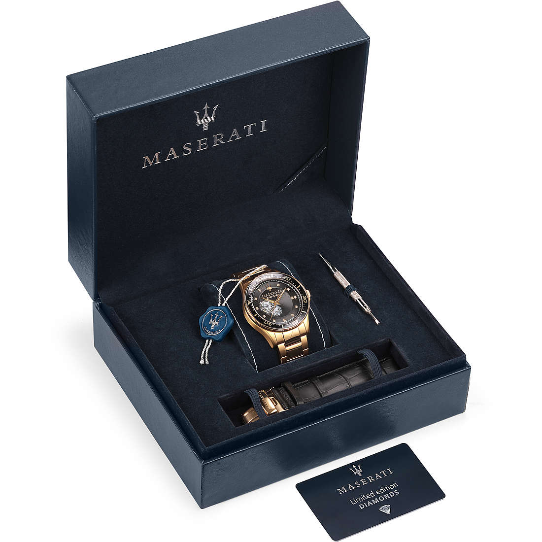 orologio uomo solo tempo Maserati Sfida R8823140003