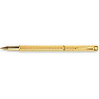 penna donna gioielli Caran D'Ache Ecridor chevron gold A838208