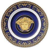 Piatto Porcellana Versace Medusa Blue 19325-409620-10218