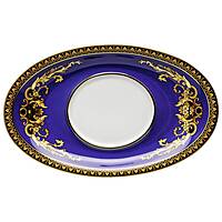 Piatto Porcellana Versace Medusa Blue 19325-409620-11629