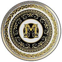 Piatto Porcellana Versace Virtus Alphabet 19335-403743-10217