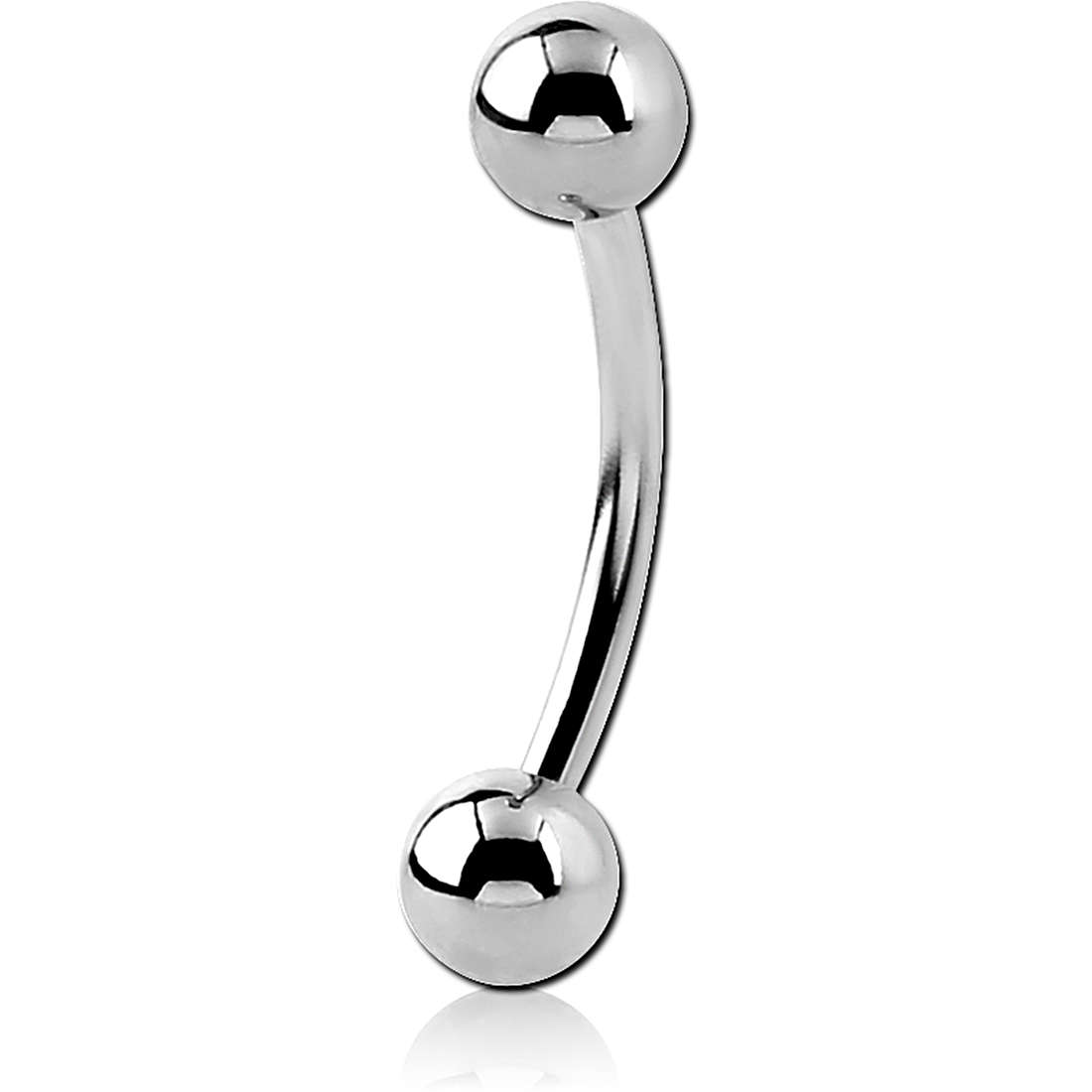piercing unisex gioielli Sting Piercing Barbell STGZ-MBN-1-6-2