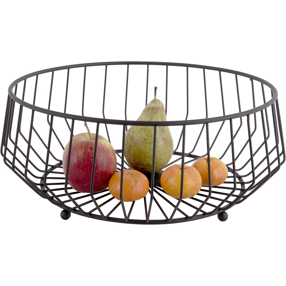 Portafrutta Present Time Fruit Basket PT3476BK