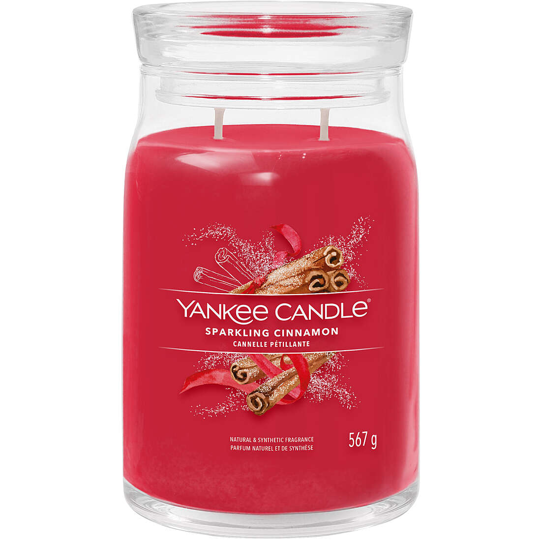Signature di Yankee Candle Giara Grande Sparkling Cinnamon 1629975E