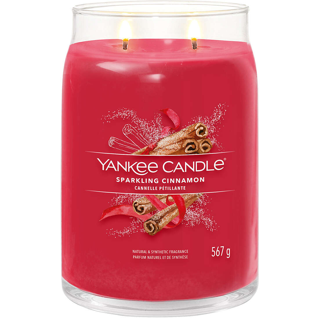 Signature di Yankee Candle Giara Grande Sparkling Cinnamon 1629975E