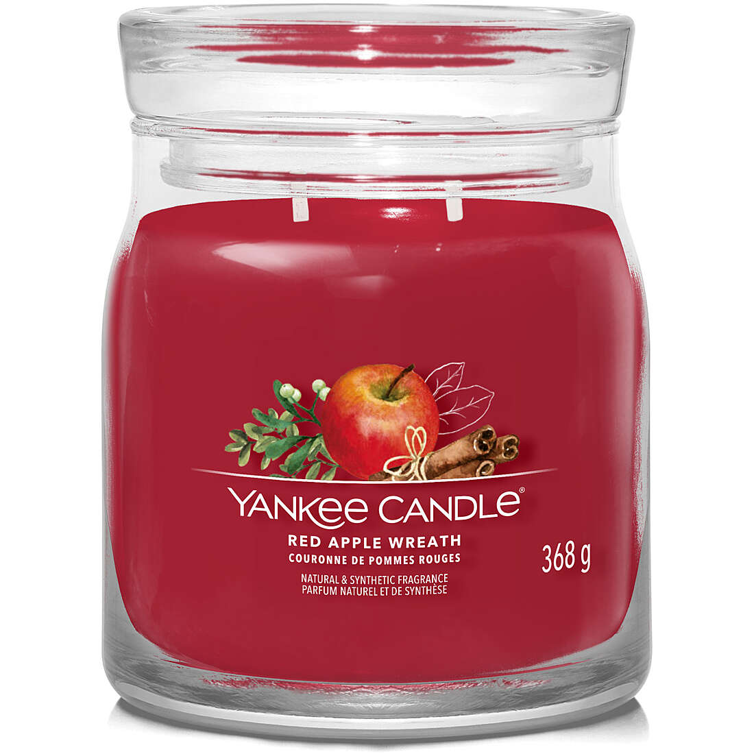 Signature di Yankee Candle Giara Media Red Apple Wreath 1630011E