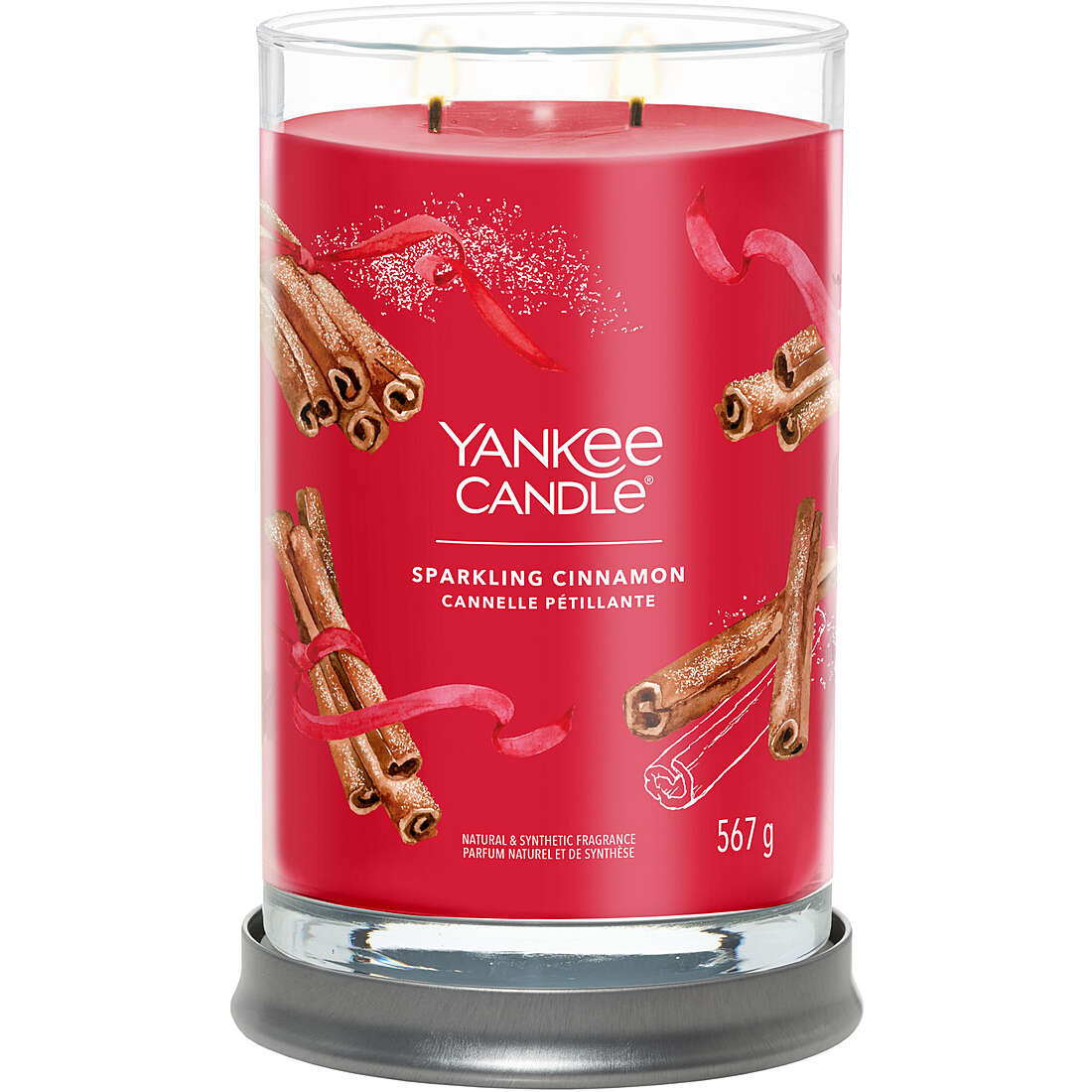 Signature di Yankee Candle Tumbler Grande Sparkling Cinnamon 1630043E
