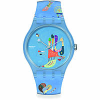 Swatch Kandinsky Centre Pompidou orologio donna solo tempo SUOZ342