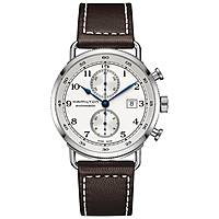 Uhr Chronograph mann Hamilton Khaki Navy H77706553