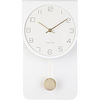 wall clock Present Time KA5779WH
