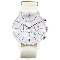 watch chronograph man Locman 1960 0254A08R-00WHRGNC