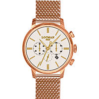 watch chronograph man Locman 1960 0254R05R-RRAVRGBR
