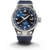watch mechanical man Locman Montecristo 0541A02S-00BLWHPB
