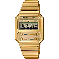watch multifunction unisex Casio Casio Vintage A100WEG-9AEF