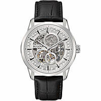watch only time man Bulova Sutton Automatic 96A266