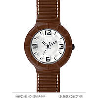 watch only time unisex Hip Hop Leather HWU0206