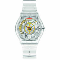 watch only time unisex Swatch Clear SS08K109