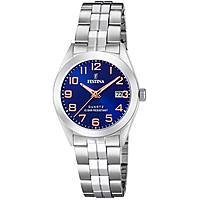 watch only time woman Festina Acero Clasico F20438/2