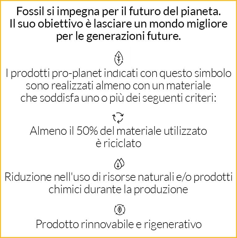 Fossil sostenibilità