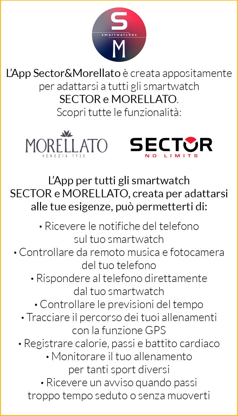 Guida App Morellato & Sector